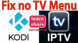 Read more about the article KODI IPTV PVR Simple Client – FiX No TV Menu